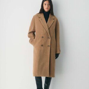 Babaton The Slouch Coat Double-breasted Wool Coat